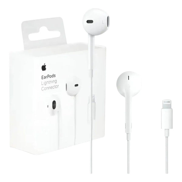 Audífonos Apple EarPods Lightning Originales con Micrófono