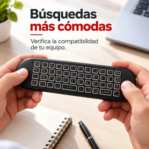 Control Air Mouse M5 con mini teclado – foto 10