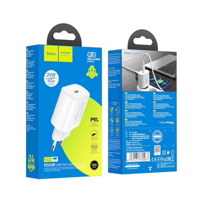 Adaptador Hoco N22 25W USB-C sin cable