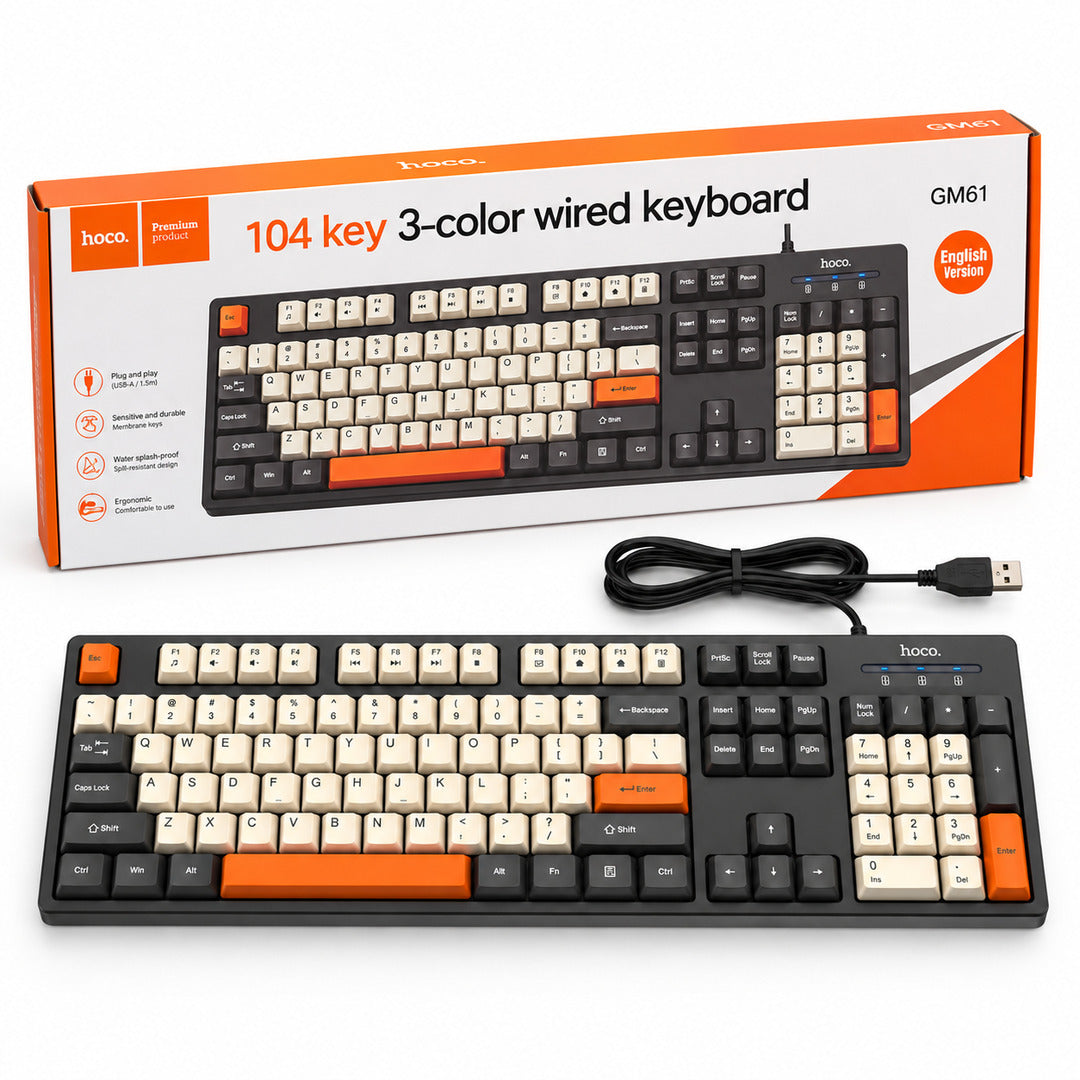Teclado Hoco GM61 con empaque original