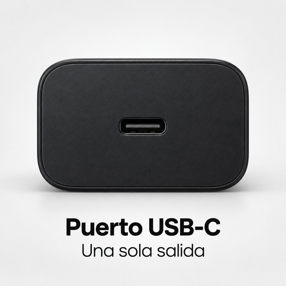 Puerto USB-C del cargador Samsung 25W EP-T2510