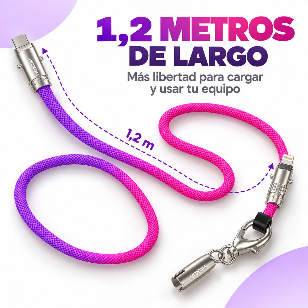 Cable Moxom MX-CB295 de 1,2 metros de largo