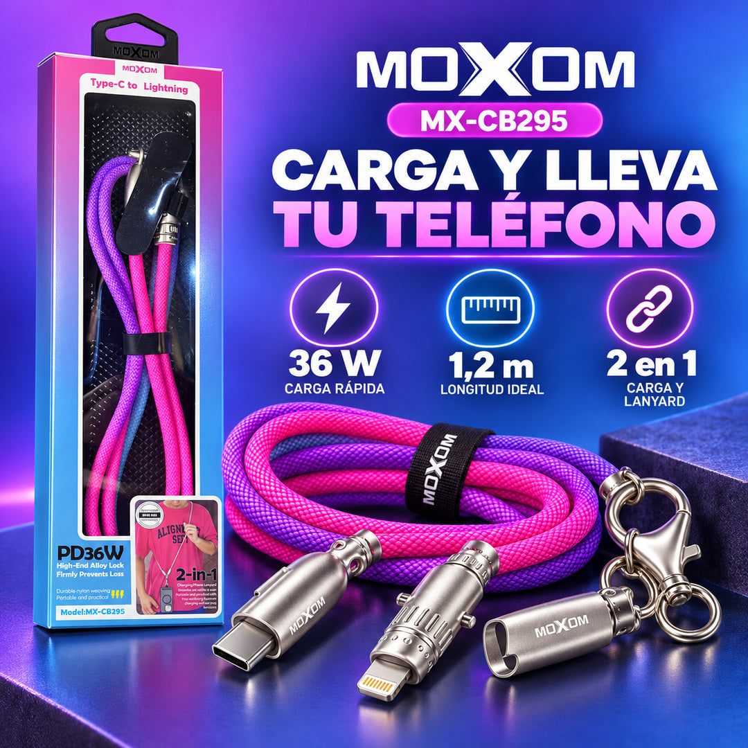 Moxom MX-CB295 carga y lleva tu teléfono