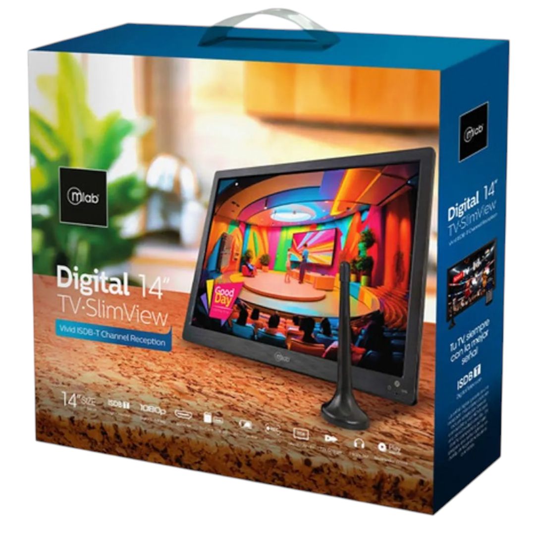 TV portátil MLAB 14 pulgadas – foto 1