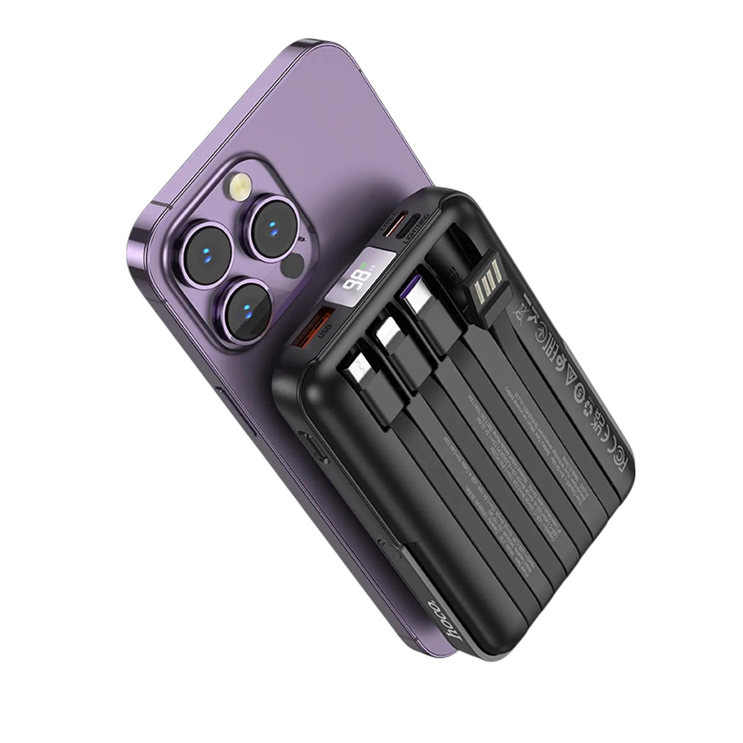 Powerbank Hoco J135 Rico 10000mAh 22.5W PD20W Carga Rápida MagSafe