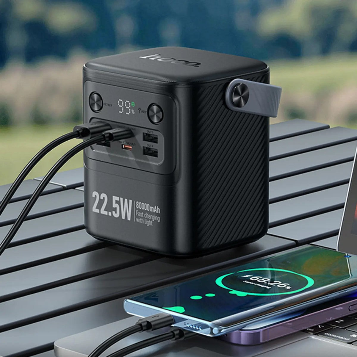 Power Bank Hoco J152 Tough 80.000 mAh – PD 20 W + 22.5 W