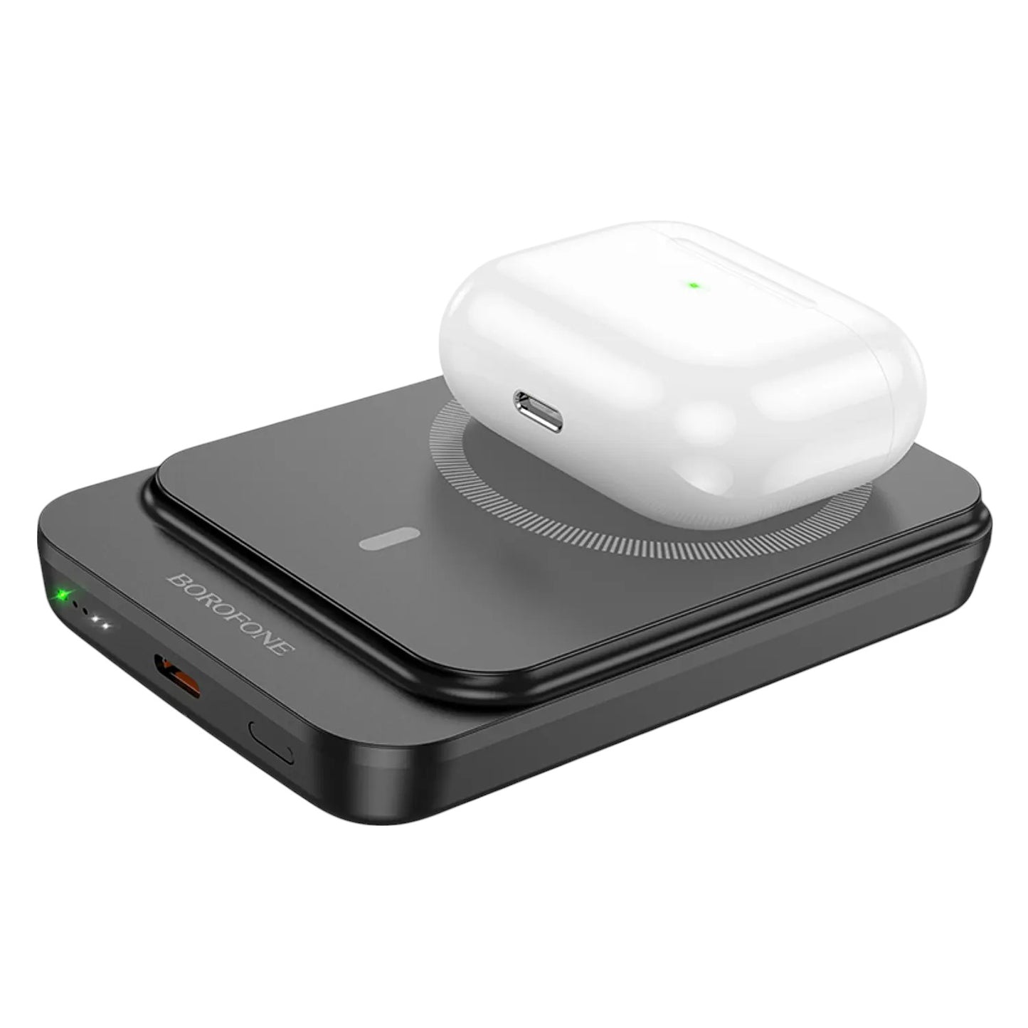 Powerbank Borofone Nimble 10000mAh PD20W + LED + Carga Rápida e Inalámbrica