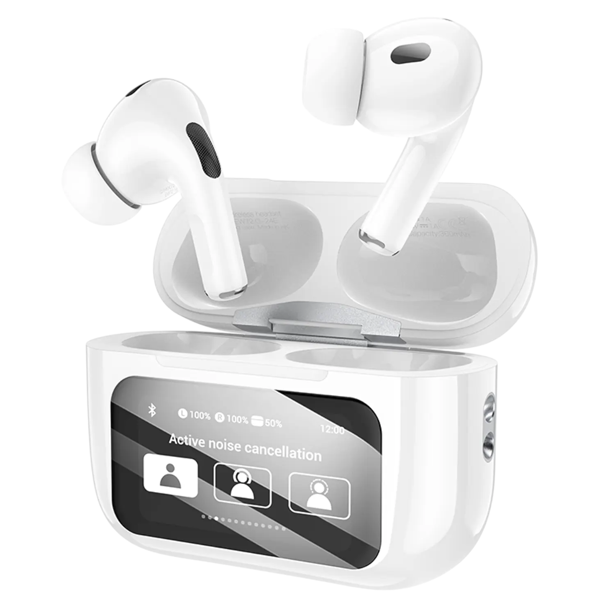 Audífonos Hoco EW72 Soar TWS con ANC y Pantalla LED