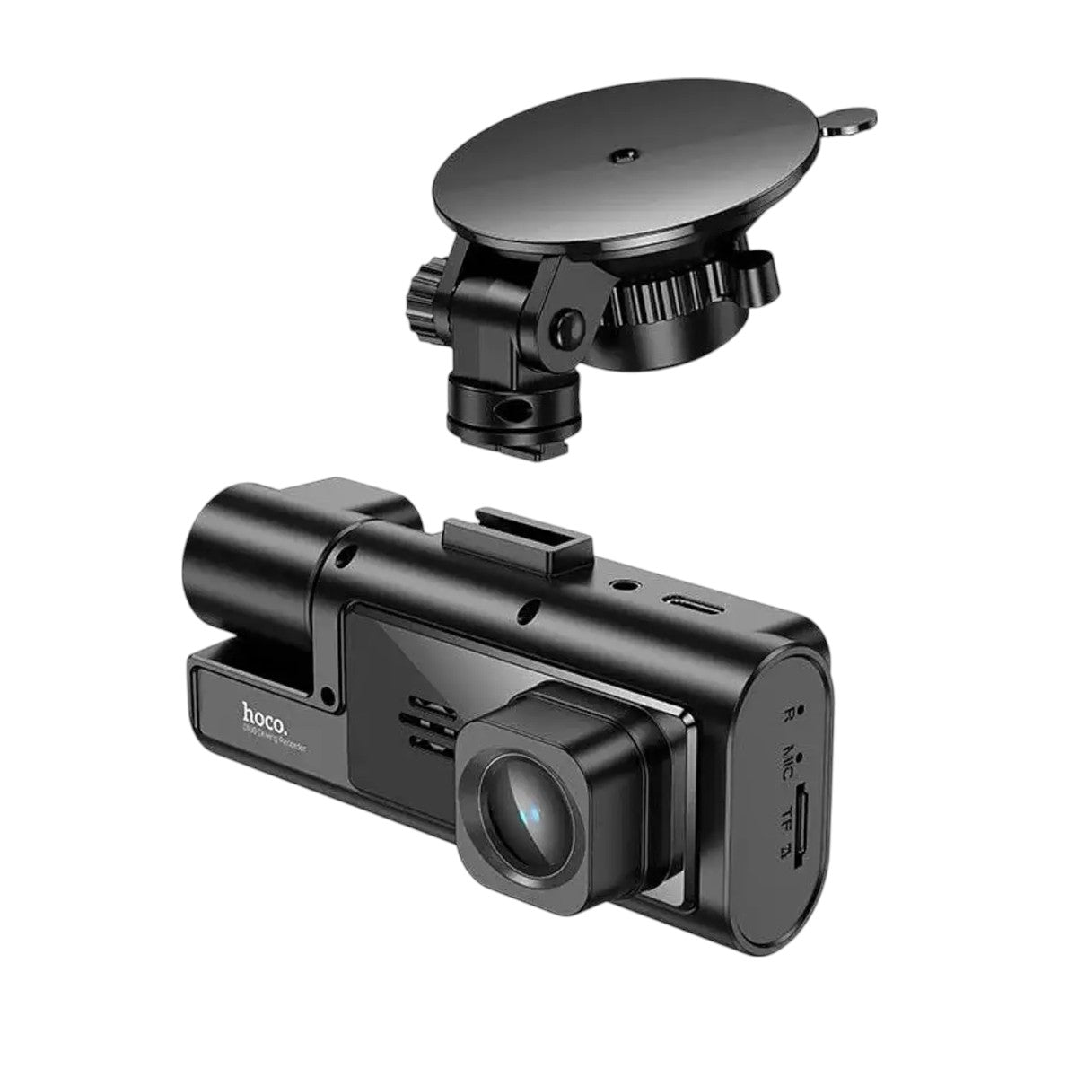 Cámara Auto Hoco DI60 World Dash Cam Full HD 3 Pantallas y Parking
