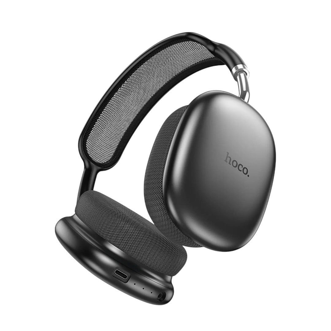 Audífonos Hoco W55 Plus ANC Bluetooth 5.4, hasta 90 h, ANC, Over‑Ear