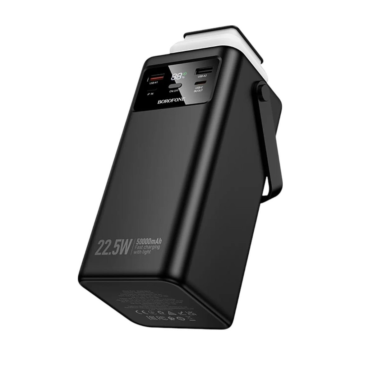 Powerbank Borofone BJ65A 50000mAh Carga Rápida PD20W + 4 Cables Integrados