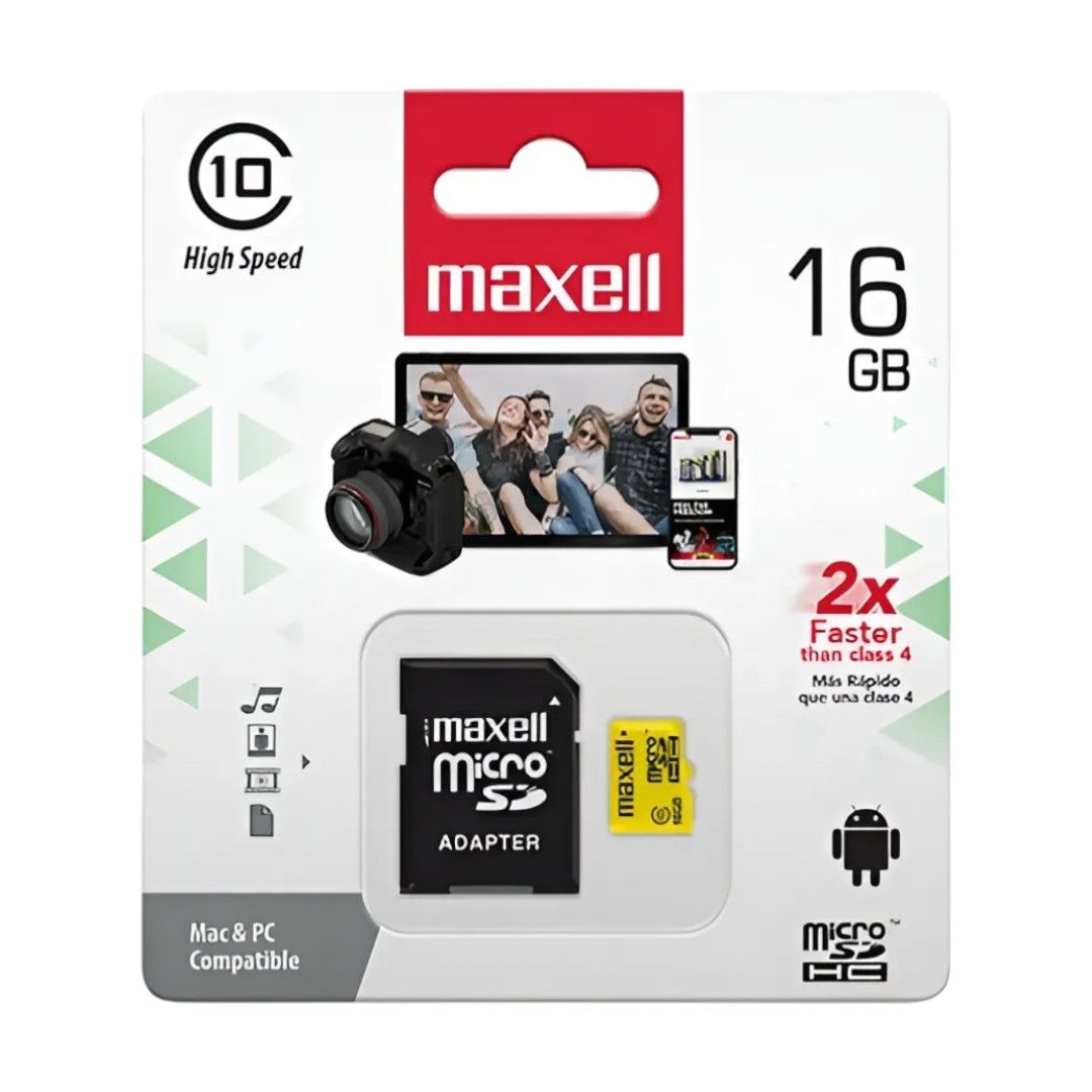 Micro SD Maxell 16 GB – foto 1