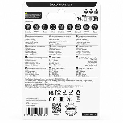 Pilas AAA recargables Hoco JA4 – foto 2