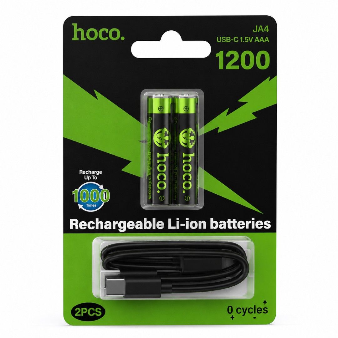 Pilas AAA recargables Hoco JA4 – foto 5