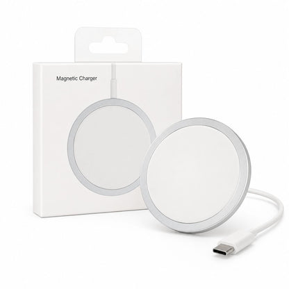Cargador Inalámbrico Magnético 15W USB-C Compatible con MagSafe – foto 1