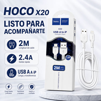 Cable Hoco X20 Lightning 2 m – foto 8