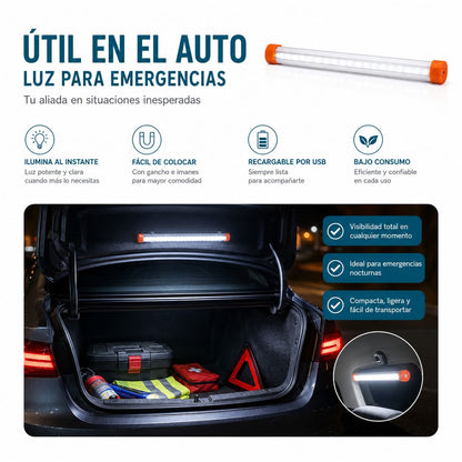 Luz LED de emergencia recargable 35 cm – foto 6