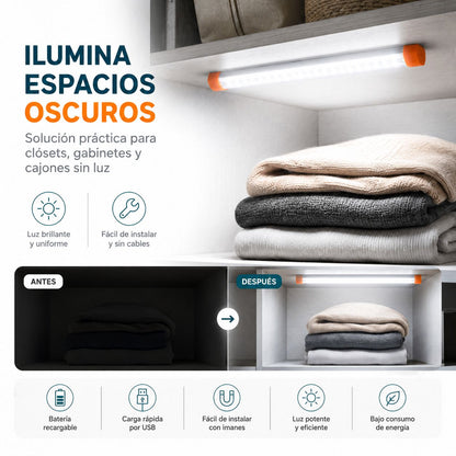 Luz LED de emergencia recargable 35 cm – foto 7