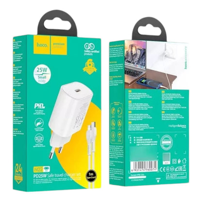Cargador Hoco N22 25W USB-C con cable