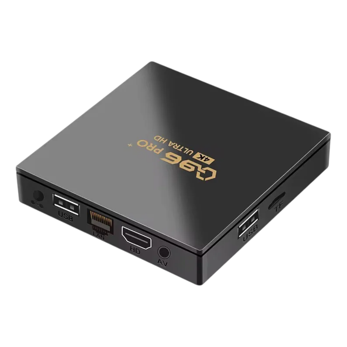 TV Box Q96 MAX Android 4K con WiFi y Control Remoto