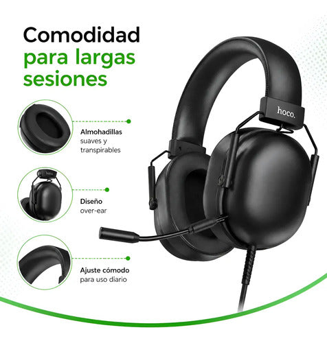 Audífonos gamer Hoco W113 – foto 3