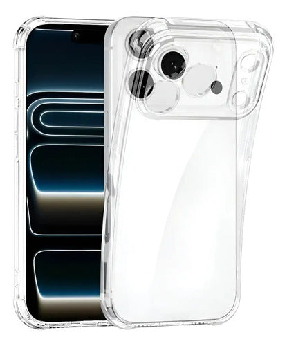 Carcasa transparente para iPhone 17 Pro Max