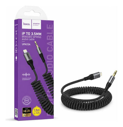 Cable auxiliar Hoco UPA33A Lightning a jack 3.5 mm – foto 9