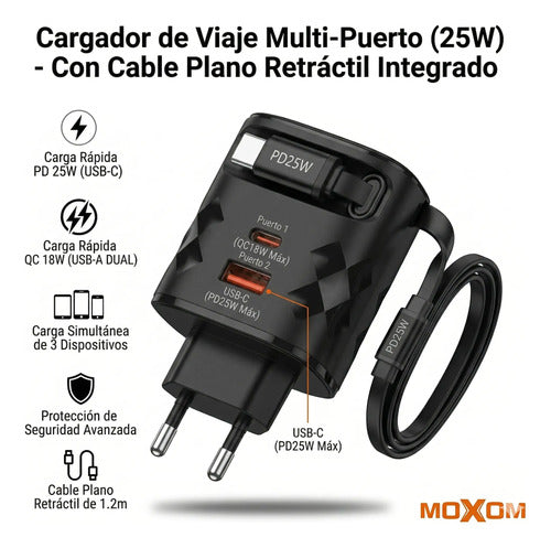 Cargador Moxom MX-HC240 – foto 2