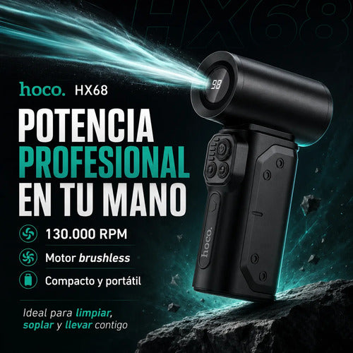 Soplador de aire portátil Hoco HX68 – foto 9