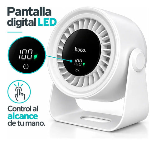 Ventilador de Escritorio Hoco HX66 – foto 6