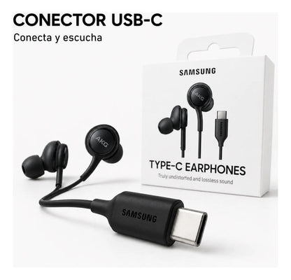 Audífonos Samsung AKG USB-C EO-IC100 Originales – Negro – foto 5