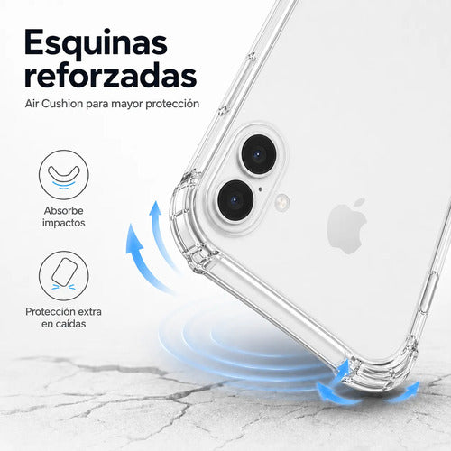 Carcasa transparente antigolpes para iPhone – foto 4