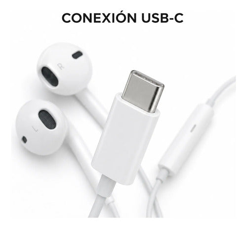 Audífonos Apple EarPods USB-C Originales con Micrófono – foto 5