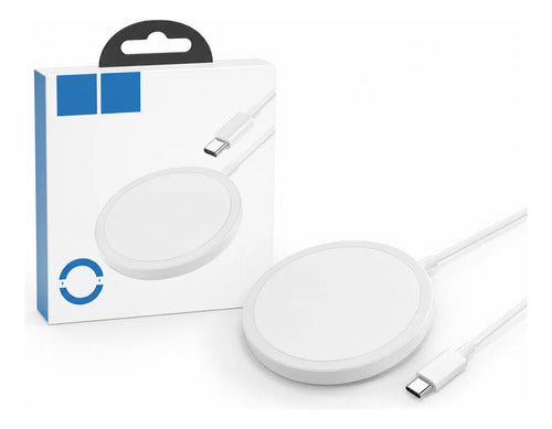 Cargador magnético Hoco CW52 15W blanco – foto 10
