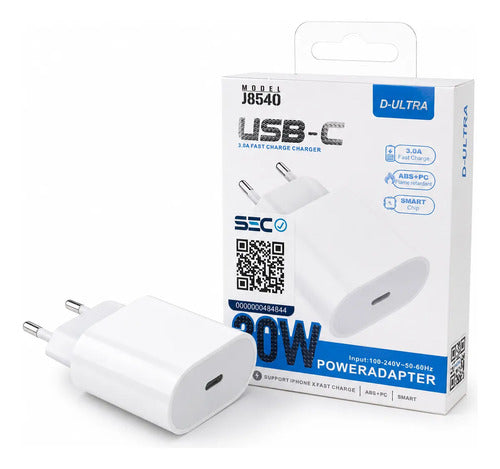 Cargador D-Ultra J8540 20W USB-C PD – foto 2
