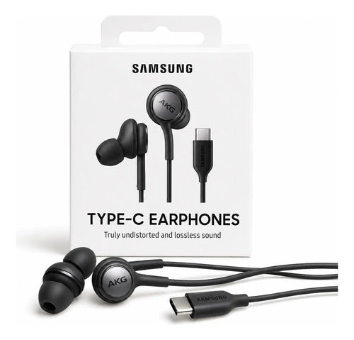Audífonos Samsung AKG USB-C EO-IC100 Originales – Negro