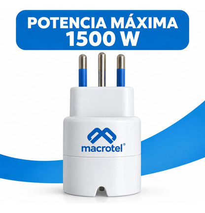 Adaptador Schuko a enchufe chileno Macrotel – foto 5