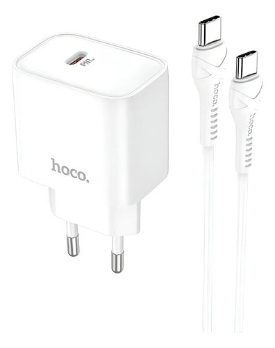 Cargador Hoco DC67 20W con cable USB-C – foto 1