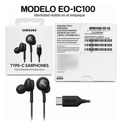 Audífonos Samsung AKG USB-C EO-IC100 Originales – Negro – foto 10
