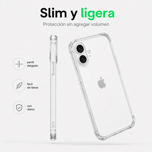 Carcasa transparente antigolpes para iPhone – foto 8
