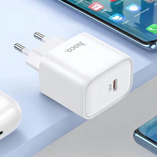 Cargador Hoco DC67 20W con cable USB-C – foto 4
