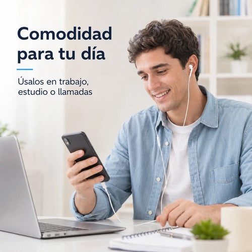 Audífonos Recrsi tipo EarPods Lightning – foto 10