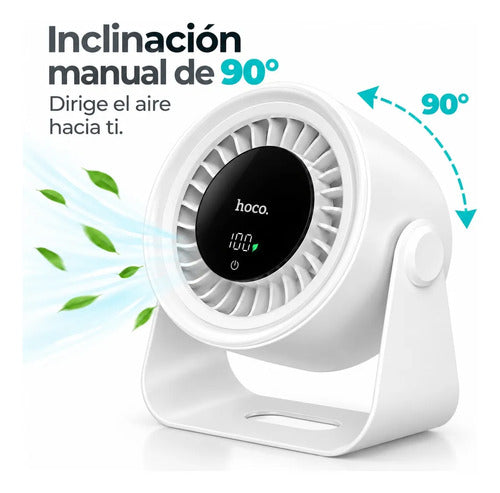 Ventilador de Escritorio Hoco HX66 – foto 5
