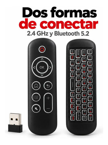 Control Air Mouse M5 con mini teclado – foto 4