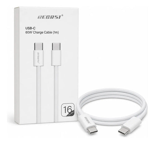 Cable Recrsi USB-C 1 m 60W – foto 2