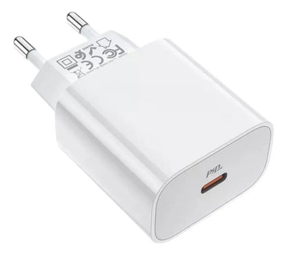 Cargador Hoco C76A USB-C Carga Rápida – Plus 20W (solo cargador) – foto 3