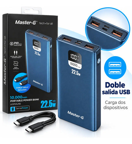 Power bank Master-G 10.000 mAh – foto 3