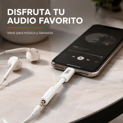 Adaptador Moxom MX-AX17 Lightning a Jack 3,5 mm – foto 7