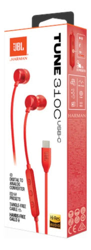 Audífonos JBL Tune 310C rojo – foto 5