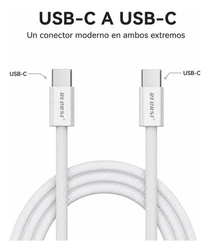 Cable Recrsi USB-C 2 m 240W – foto 5